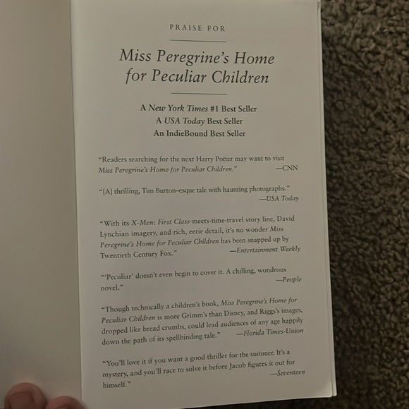 Miss Peregrines Home for Peculiar Children - Picture 4 of 5